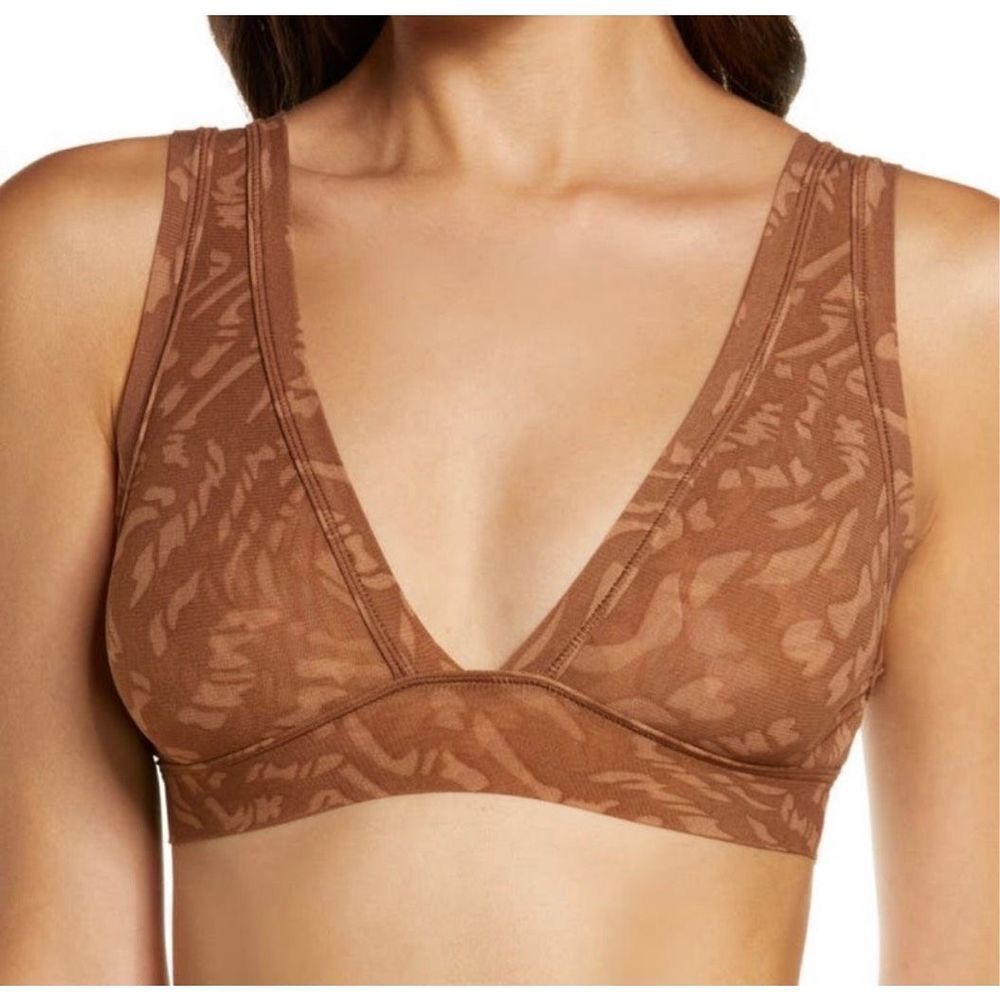 SKIMS Summer Mesh Plunge Bralette